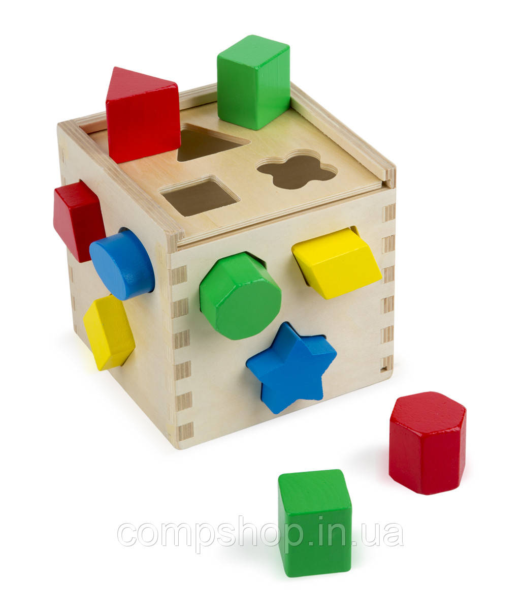 Ігровий набір Melissa & Doug Сортувальний куб (MD10575) (код 95233)