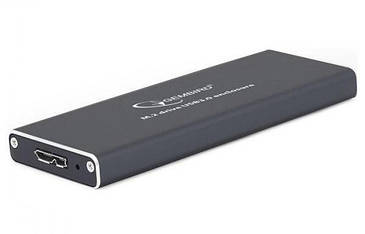 Кишеня зовнішня M.2 SSD  Gembird EE2280-U3C-01  (Supports M.2 of 22 mm wide SATA drives (2230, 2242, 2260,