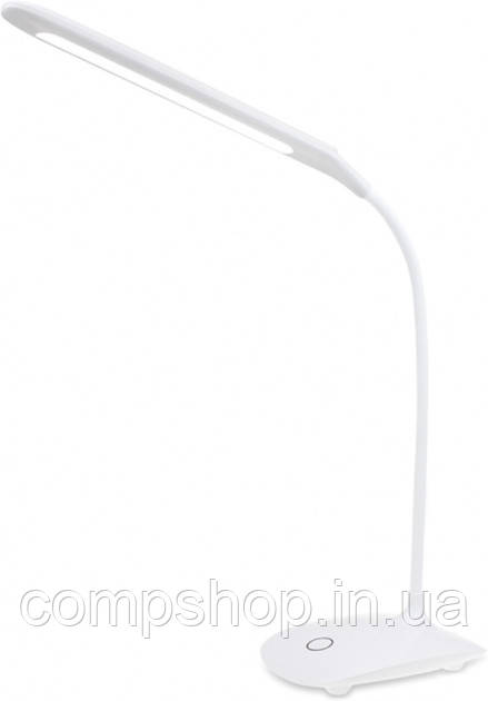 Лампа настільна LED ColorWay Flexible 360 із влаштованим  акумулятором White (код 113401), фото 1