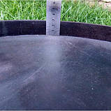 Похідна сковорода з диска борони 30 см для приготування страв на відкритому вогні + Лопатка в Подарунок, фото 4