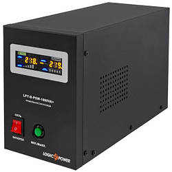 Блок безперебійного живлення LogicPower для котлів LPY-B-PSW-1000VA+ ((700Вт), 12V, з чистою синусоїдою, без