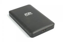Зовнішня кишеня AgeStar 3UBCP3 (black) SATA HDD/SSD USB 3.0 чорний (код 86840)