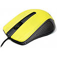 Миша Gembird MUS-101-Y Yellow USB (код 69042), фото 3