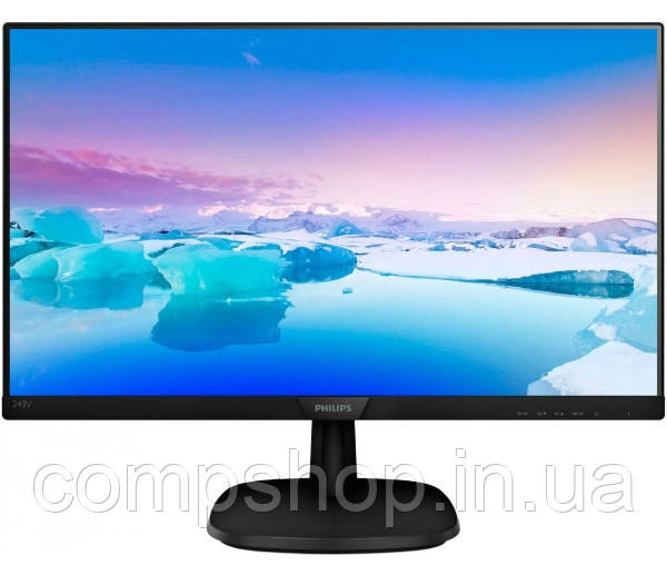 Монітор 24" Philips 243V7 (IPS, 5 мс, 1920x1080, DVI/VGA/HDMI) (код 96854)