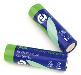 Акумулятор AA 2600mAh EnerGenie EG-BA-AA26-01, (2 шт.), блістер (код 110277)