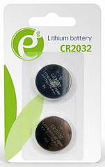 Батарейки CR2032 EnerGenie Lithium EG-BA-CR2032-01 (2 шт.) (код 110287)