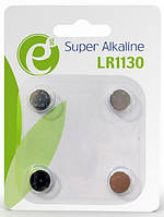 Батарейка LR1130  EnerGenie EG-BA-LR1130-01 4шт. блістер Super Alkaline (код 110293)