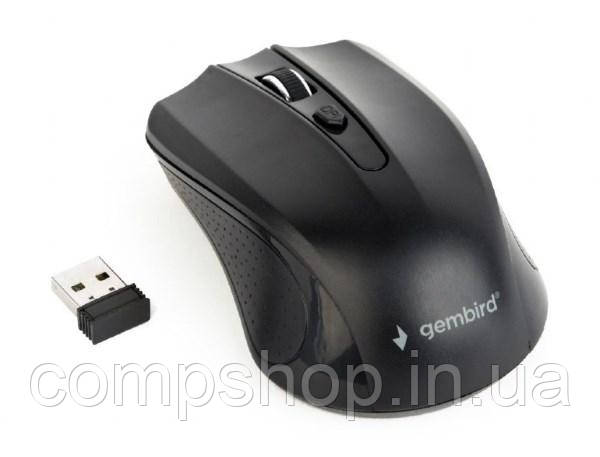 Миша Gembird MUSW-4B-04 Wireless Black (код 110312), фото 1