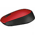 Миша Logitech M171 Wireless Red/Black (910-004641) (код 84376), фото 3