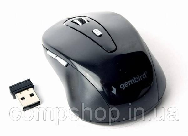 Миша Gembird MUSW-6B-01 Wireless Black (код 110318)