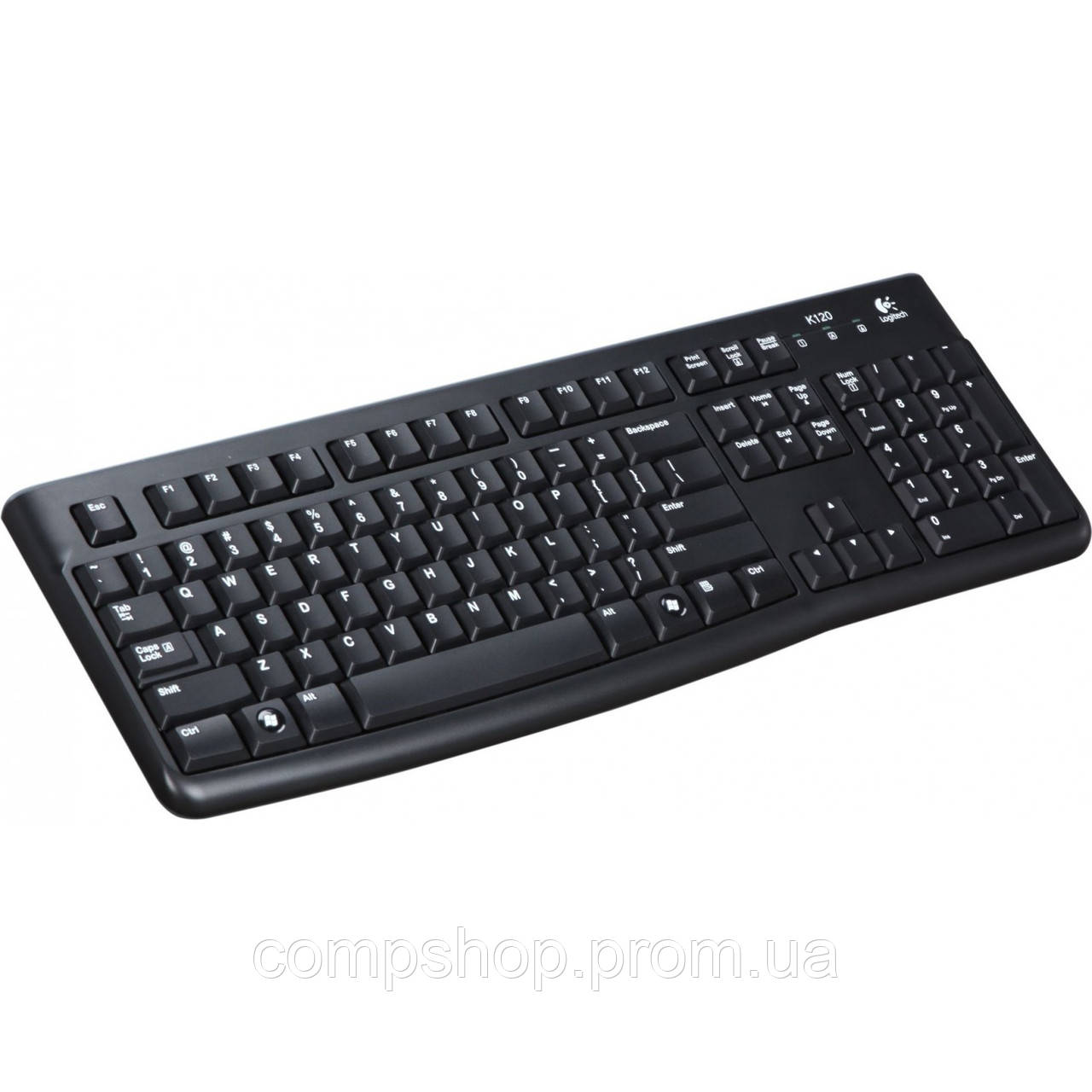 Клавіатура Logitech K120 USB Black UA (920-002643) (код 49504), фото 1