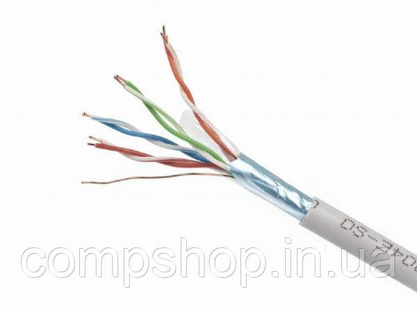 Кабель CAT 5e F/UTP (4х2х0.50) Cablexpert омідненний (CCA), 305м (FPC-5004E-SOL) (код 70570)