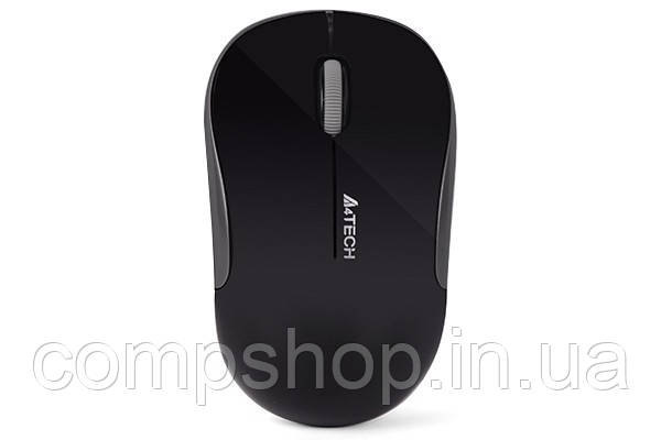 Миша A4Tech G3-300N Black/Gray Wireless (код 96377)