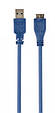 Кабель USB3.0-microB 3м Cablexpert, синій (CCP-mUSB3-AMBM-10) (код 115258), фото 2