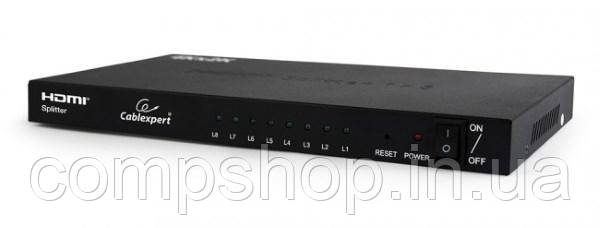 Розгалужувач HDMI Cablexpert DSP-8PH4-03, 8 портів HDMI v1.4 (код 92867)