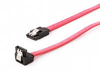 Кабель даних SATA3 Cablexpert CC-SATAM-DATA90-0.3M, кутовий, 0.3м (код 96432)
