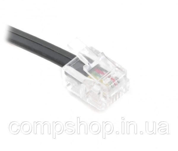 Кабель Cablexpert TC6P4C-3M-BK 6P4C, 3 метра (код 96458), фото 1