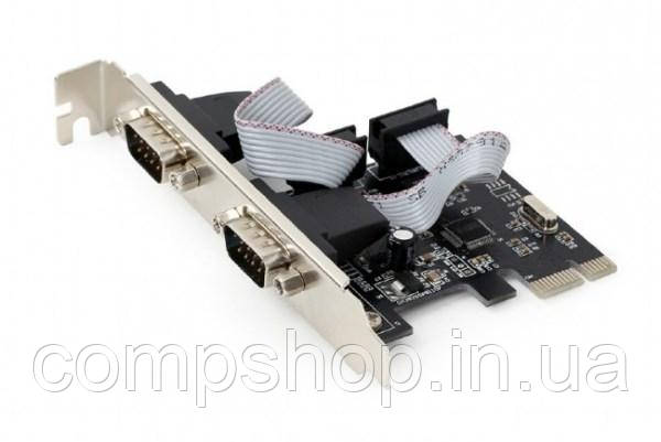 Контролер 2xSERIAL PORT Gembird SPC-22, PCI-Express (SPC-22) (код 105935), фото 1