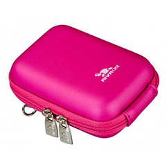 Сумка для фото-відео Riva case 7023 (PU) Crimson Pink 12/96 для компактніх камер, рожевий (код 80141)