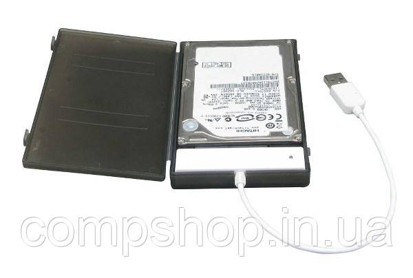 Кишеня зовнішня 2.5''  Agestar SUBCP1 (black)  (SATA, USB2.0, чорний) (код 86006)