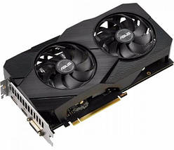 Відеокарта Asus Dual GeForce GTX 1660 EVO OC Edition 6GB GDDR5 шина пам'яті 192-bit (код 111781)