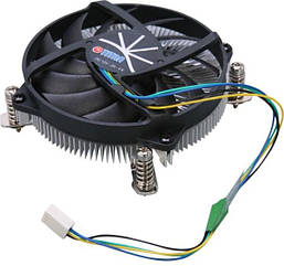 Охолоджувач процесорний універсальний  Titan DC-155 A 915 Z/RPW  (1155/1156, 75Вт, low profile, PWM) (код