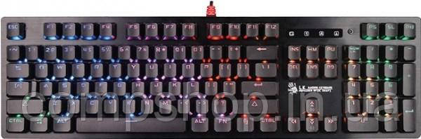 Клавіатура механічна A4Tech B820R Bloody Black USB (код 100020), фото 1