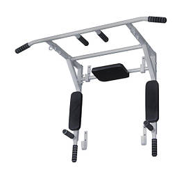 Спортивний комплекс турнік-бруси настінний WCG Турнік гнутий з великим виступом для дому та спортзалу