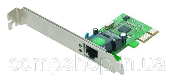 Мережева карта Gembird NIC-GX1 1000 Base-TX PCI-E Realtek чіпсет (код 111394)