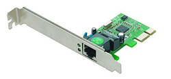 Мережева карта Gembird NIC-GX1 1000 Base-TX PCI-E чіпсет Realtek (код 111394)