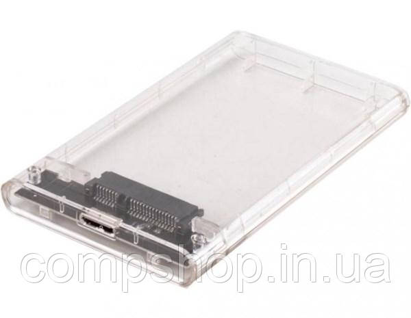 Кишеня зовнішня 2.5'' Agestar 3UB2P4 (USB3.0, прозорий) (код 111417), фото 1