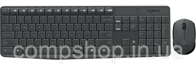 Клавіатура+миша Logitech Wireless MK235  (920-007948) (код 84158)