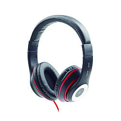 HeadPhone Gmb Audio MHS-LAX-B Los Angeles чорний колір, гарнітура з повертаючим мікрофоном (код 78960)