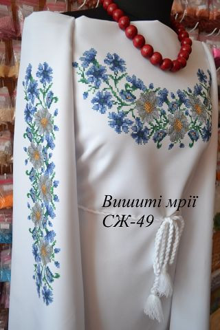 Заготівля на вишивання жіночої блузи №49, фото 1