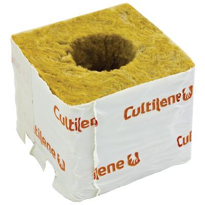 Кубики мінеральної вати Cultilène 7,5x7,5см з великим отвором 38/35мм
