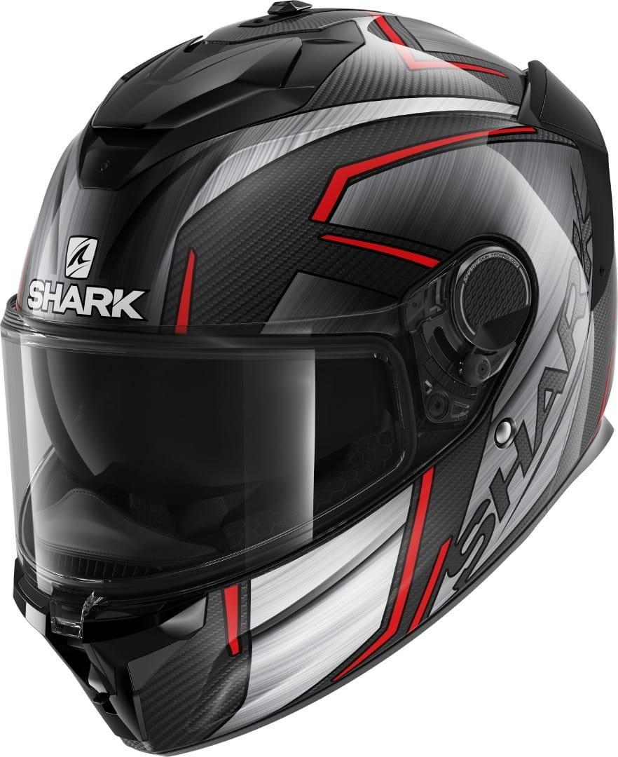 Мотошолом Shark Spartan GT Carbon Kromium (білий)