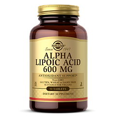 Альфа-ліпоєва кислота Solgar Alpha Lipoic Acid 600 mg (50 капсул) солгар