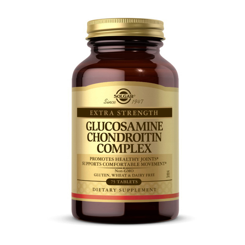 Глюкозамін з Хондроїтином Solgar Glucosamine Chondroitin Complex 75 tabs