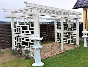 Альтанки декоративні під старовину з масиву дерева від виробника в Україні