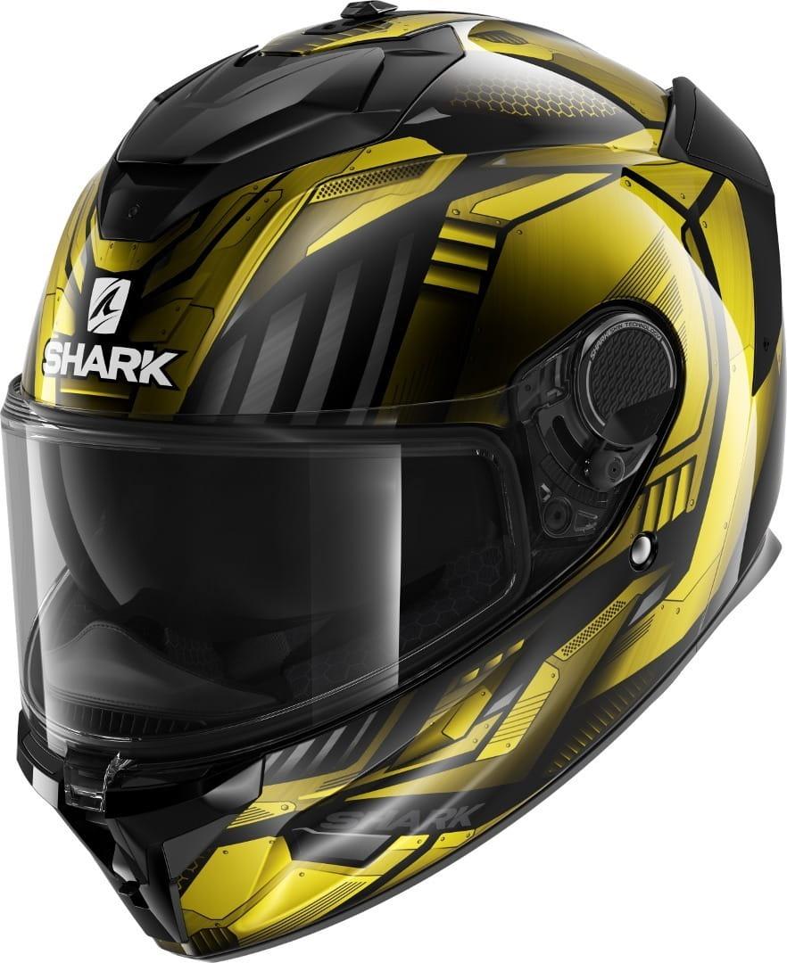 Мотошолом Shark Spartan GT Replikan (жовтий)
