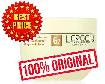 Інтенсивна живильна маска для сухого волосся Hergen G2