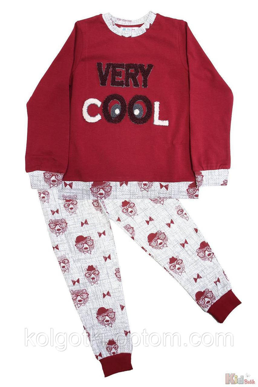 ОПТОМ Піжама кольору бордо "Honey Bear" для хлопчика (116 см.)  Pikidor 8681021256038, фото 1
