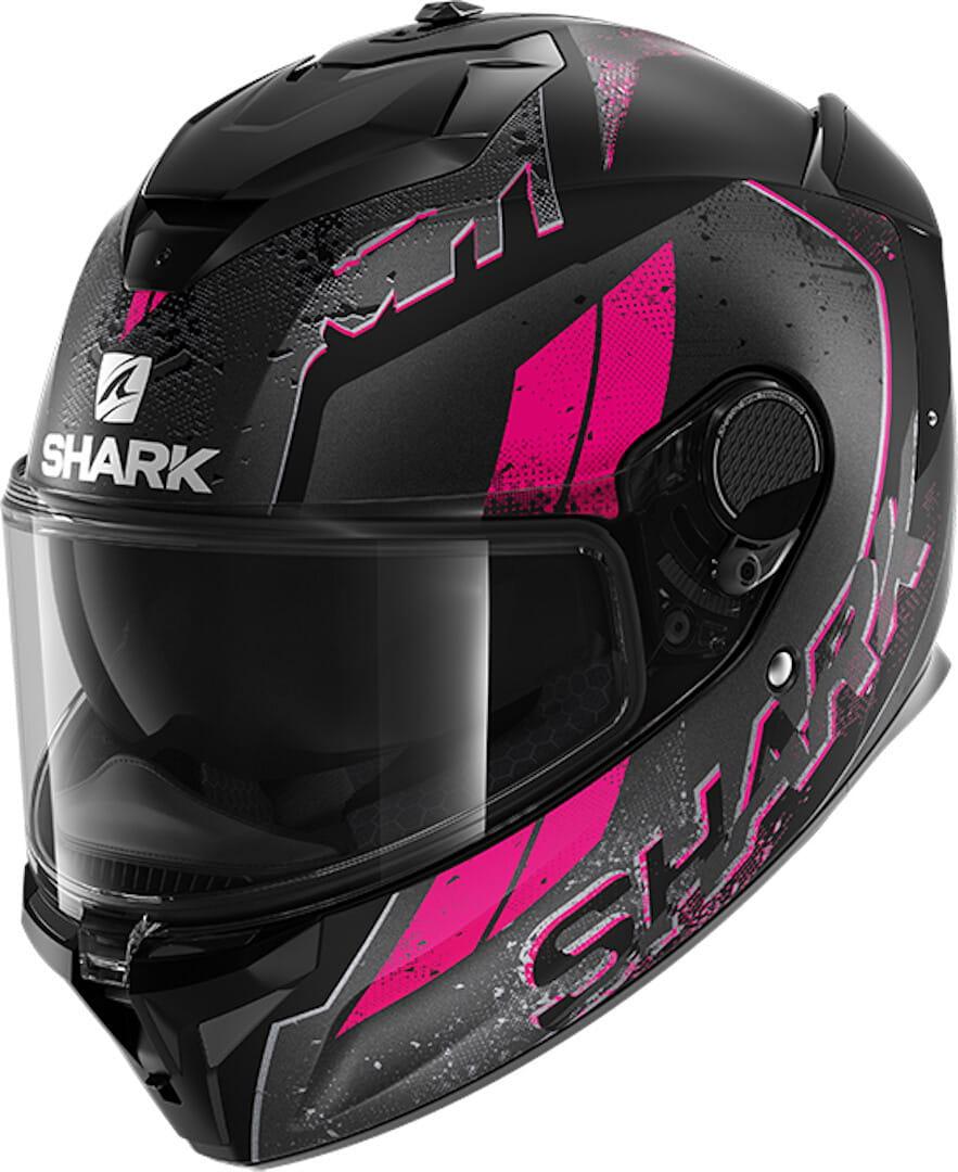 Мотошолом Shark Spartan GT Ryser (рожевий)