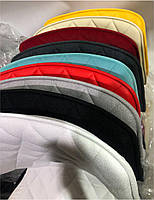 Стілець Toni GD-Base велюр чорний 1011 на золотій круглій нозі-опорі з регулюванням висоти сидіння, фото 4