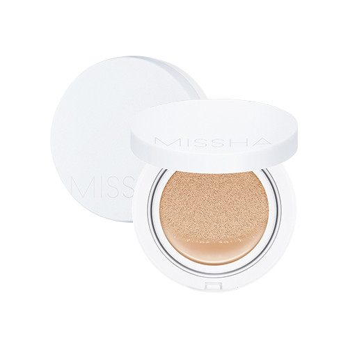 Тонуюча основа кушон Missha Magic Cushion Moist Up SPF50 + / PA +++ 21 Light Beige 15 г (8809581449268), фото 1