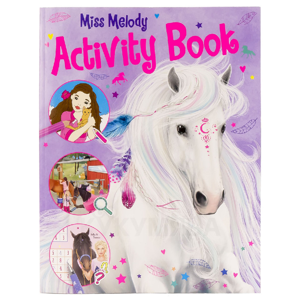 Альбом-розмальовка із завданнями Miss Melody Activity Book (4010070374150)