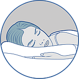 Ортопедична подушка для дорослих з ефектом пам'яті 58х40х10,5 см супер мягкаяXL Хмаринка J2526 Олві,Україна, фото 4