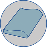 Ортопедична подушка для дорослих з ефектом пам'яті 58х40х10,5 см супер мягкаяXL Хмаринка J2526 Олві,Україна, фото 5