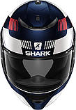Мотошолом Shark Spartan Strad (синій), фото 2