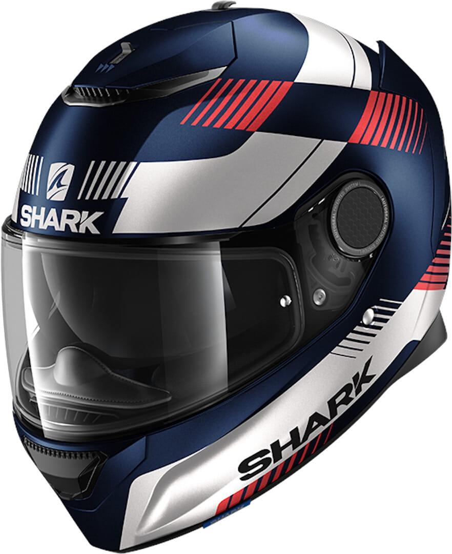 Мотошолом Shark Spartan Strad (синій)